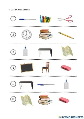 Classroom objects