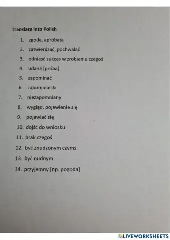 Vocab test