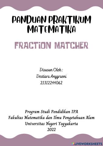 Fraction Matcher