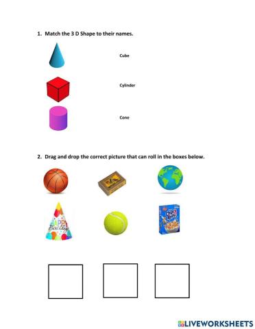 3 D Shapes