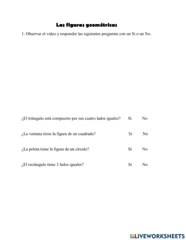 El cuento de las figuras geometricas
