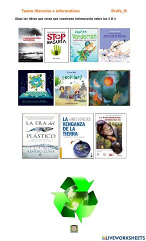 Textos literarios e informativos