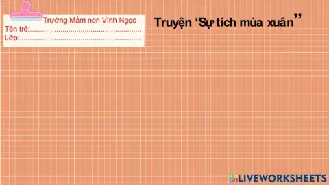 Trường Mầm non Vĩnh Ngọc