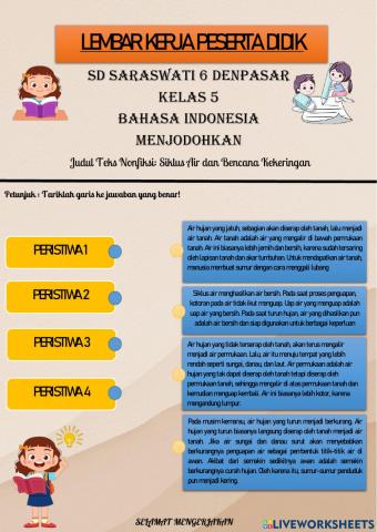 Mengurutkan Peristiwa