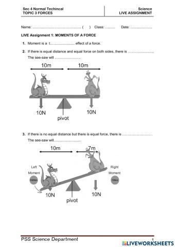 live assignment 3.5 moments