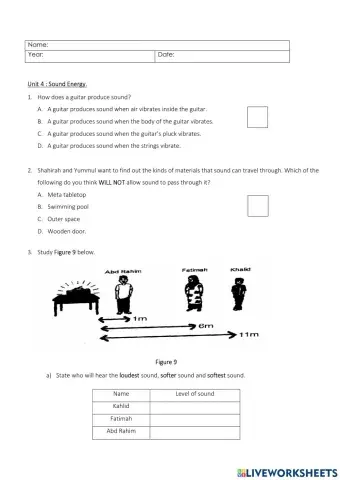 Sound Energy (Test 4)