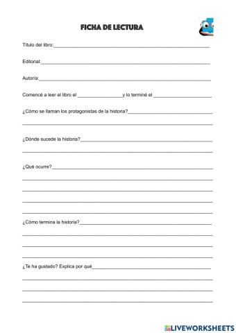 Ficha de lectura