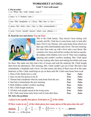 Phiếu SN khối 4 - 4.3.2022