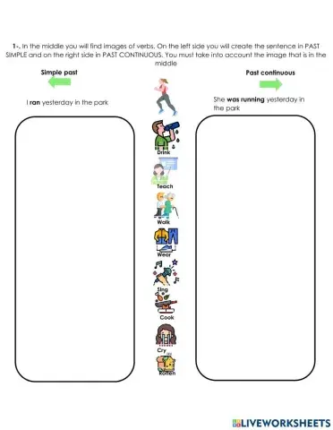 Past simple & Past continuous