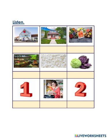 Lien goes shopping-vocabulary 