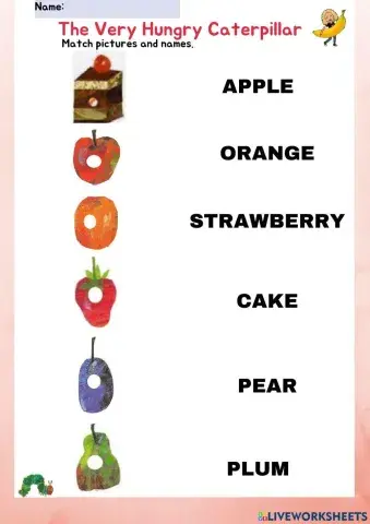 The very hungry caterpillar