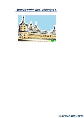 Monasterio del  El Escorial