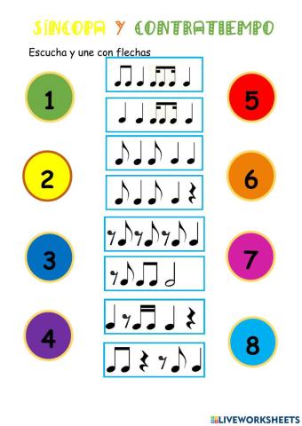Sincopas y contratiempo