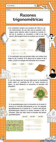 Razones trigonométricas