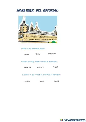 Monasterio del  El  Escorial