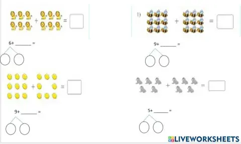 Addition by making 10