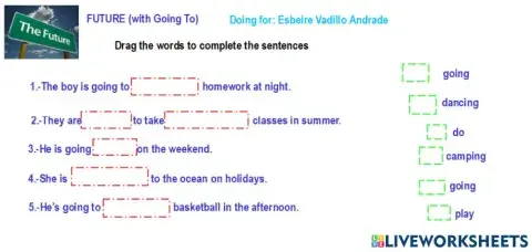 Future with Going To