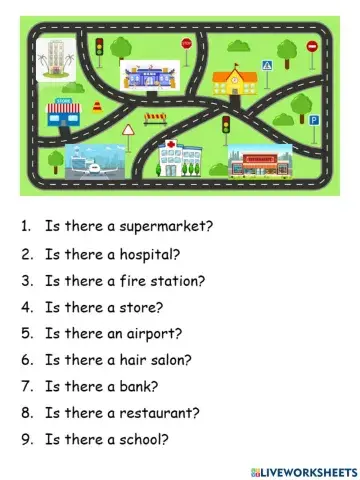 Is there? in the city