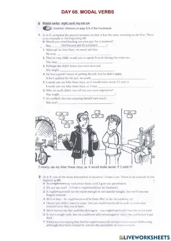 Day 68 Modals review