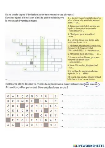 ADO 4, module 1 leçon 1 devoir
