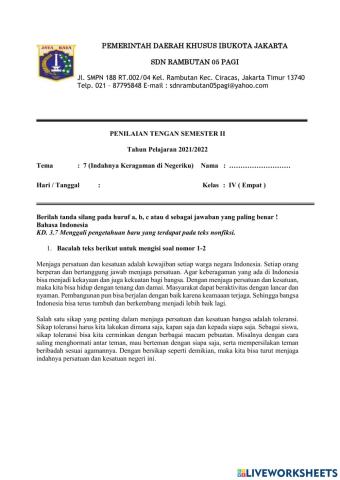 PTS Bhs Indonesia 3.7 T7