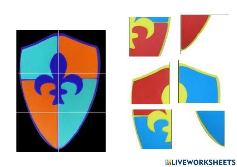 Puzzle escudo