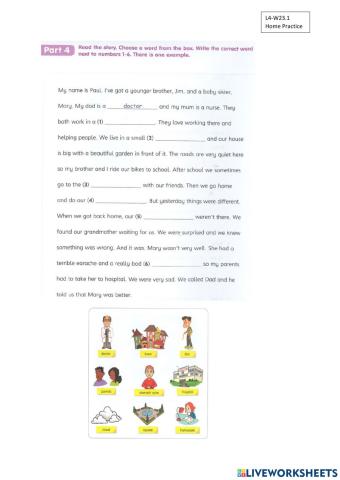 Choose a word from the box