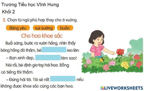 Luyện tập Tuần 25 (LTVC)-Bài 2