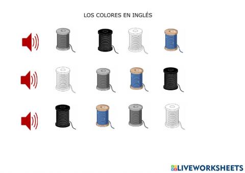 Los hilos de colores