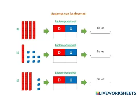 Números de dos cifras