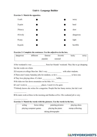 Mindset foundation unit 6