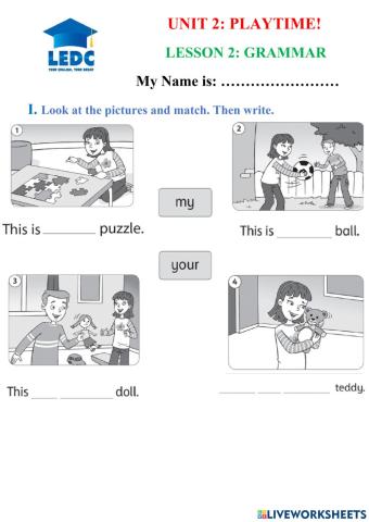 Unit 2- Lesson 2 grammar