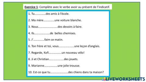 Evaluation 1 a