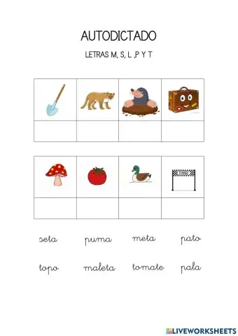 Autodictado PALABRAS