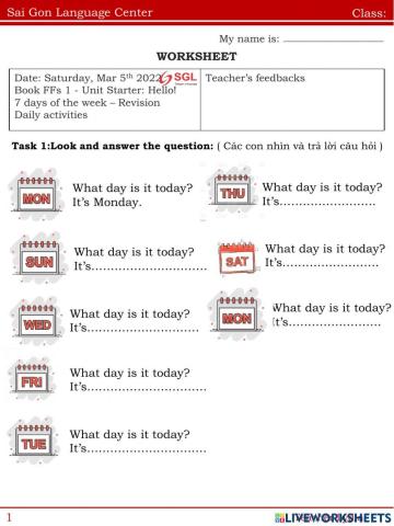 Clownfish Sat 5.3.2022