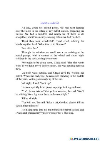 The Champion of the World-Roald Dahl