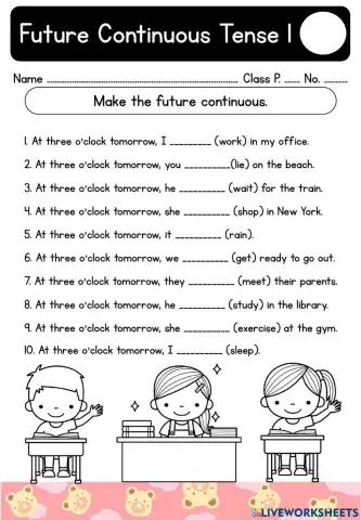 Future Continuous Tense