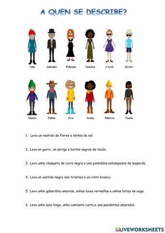 A quen se describe?