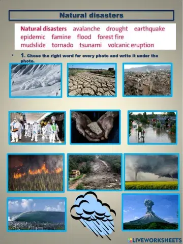 Natural disasters