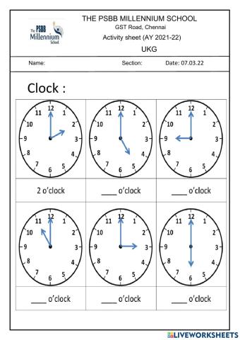 Clock -LW