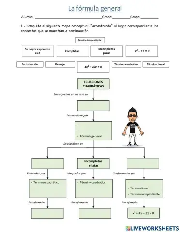 Ecuaciones cuadráticas