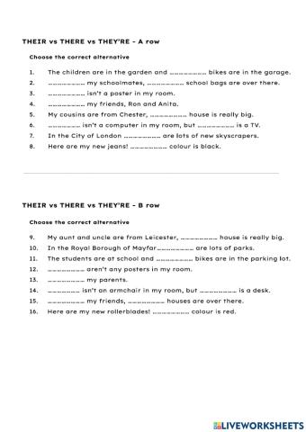 THEIR vs THERE vs THEY’RE