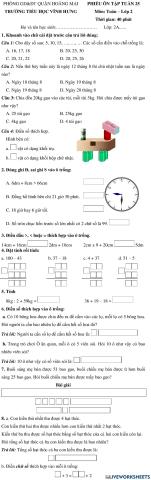 Tuần 25-Phiếu ôn tập (1)