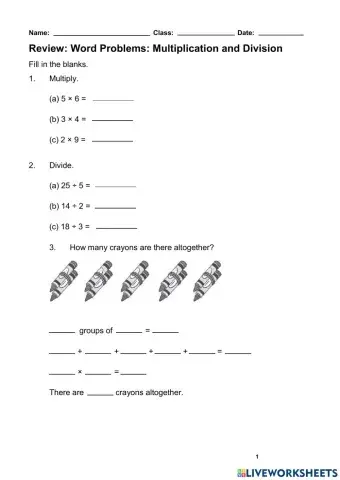 Review math 2nd grade