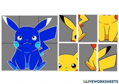 Puzzle picachu Nivel 2