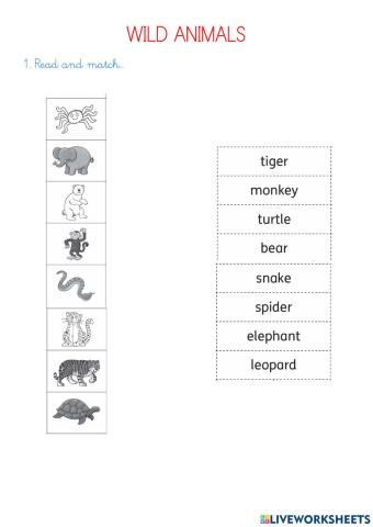 Wild animals