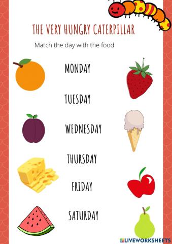 The very hungry caterpillar