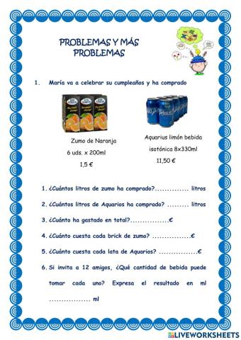 Problemas de capacidad