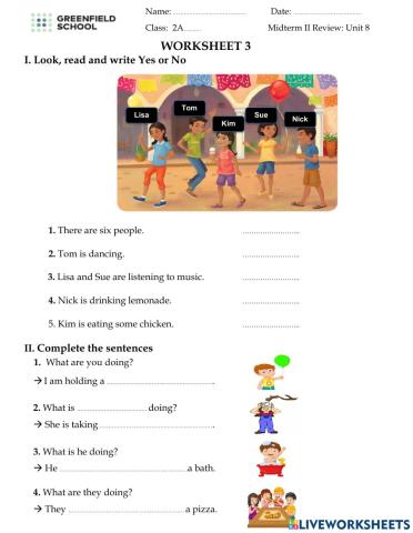 Look 2 - Midterm II revision - unit 8