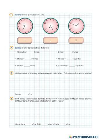 Problemas con el tiempo